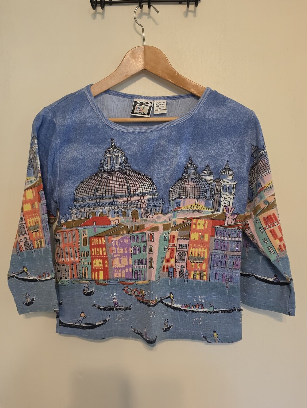Beaded Take Two Venice Top Size Medoum